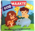 GOD MAAKTE MIJ BABY KNISPER BOEKJE - ZACHT KNISPER BOEKJE - 9789083031347