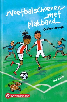 VOETBALSCHOENEN MET PLAKBAND - ORANJE, CORIEN - 9789085434481