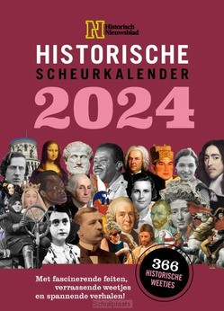 DE HISTORISCHE SCHEURKALENDER 2024 - RED - 9789085718185