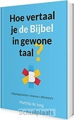 Hoe vertaal je de Bijbel in gewone taal? - Jong, Matthijs de - 9789089120847