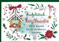 HANDGELETTERDE KERSTKAARTEN OM TE KLEURE - BIKKER, LINDA - 9789402904093