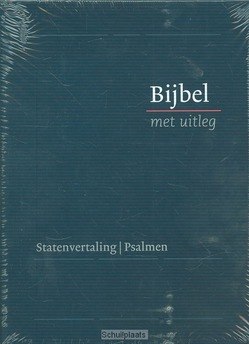 BIJBEL MET UITLEG BLAUW 14X20 HARDE BAND - [BMU] - 9789462785830