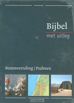 BIJBEL MET UITLEG 17X24 BLAUW HARDE BAND - [BMU] - 9789462785854