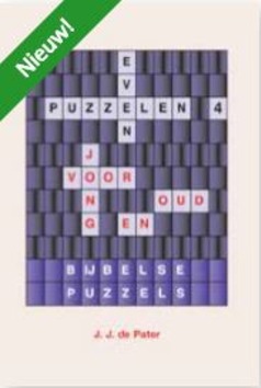 EVEN PUZZELEN 4 - PATER, J.J. DE - 9789463350419