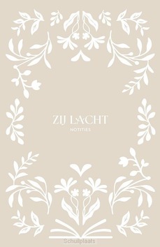 ZIJ LACHT NOTITIEBOEK - LACHT, ZIJ - 9789464251692