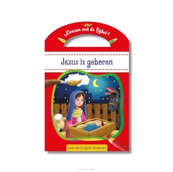 JEZUS IS GEBOREN - KLEURBOEK MET HANDVAT - 9789465020518