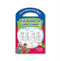 VIJF BRODEN EN TWEE VISSEN INCL STICKERS - KLEURBOEK MET HANDVAT - 9789465020532