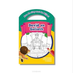 DAVID EN GOLIATH INCL STICKERS - KLEURBOEK MET HANDVAT - 9789465020549