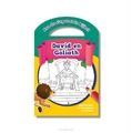 DAVID EN GOLIATH INCL STICKERS - KLEURBOEK MET HANDVAT - 9789465020549
