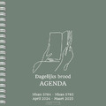 DAGELIJKS BROOD AGENDA - JONGE, MYRJAM DE - 9789491383212