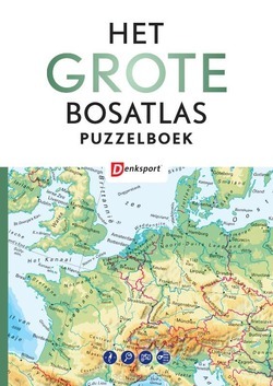 HET GROTE BOSATLAS PUZZELBOEK - VROEGE, PETER; TICHELAAR, TJEERD - 9789492911797