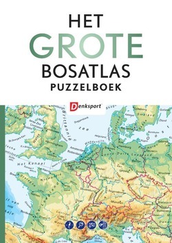 HET GROTE BOSATLAS PUZZELBOEK - VROEGE, PETER; TICHELAAR, TJEERD - 9789492911797