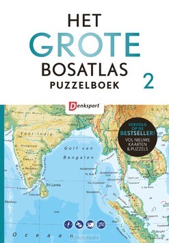 HET GROTE BOSATLAS PUZZELBOEK II - VROEGE, PETER; TICHELAAR, TJEERD - 9789492911940
