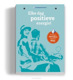 SCHEURKALENDER POSITIEVE SPREUKEN 2021 - VERHEES, MARK - 9789493205024