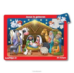PUZZEL TRAY JEZUS IS GEBOREN - 9789493208636