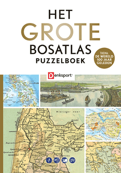 DENKSPORT - HET GROTE BOSATLAS PUZZELBOE - VROEGE, PETER - 9789493247895