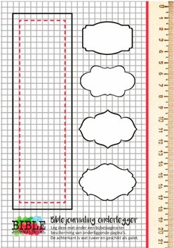 BIBLEJOURNALING ONDERLEGGER - 8719324353182