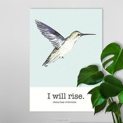 POSTER A4 I WILL RISE - HOUR OF POWER - MA26120
